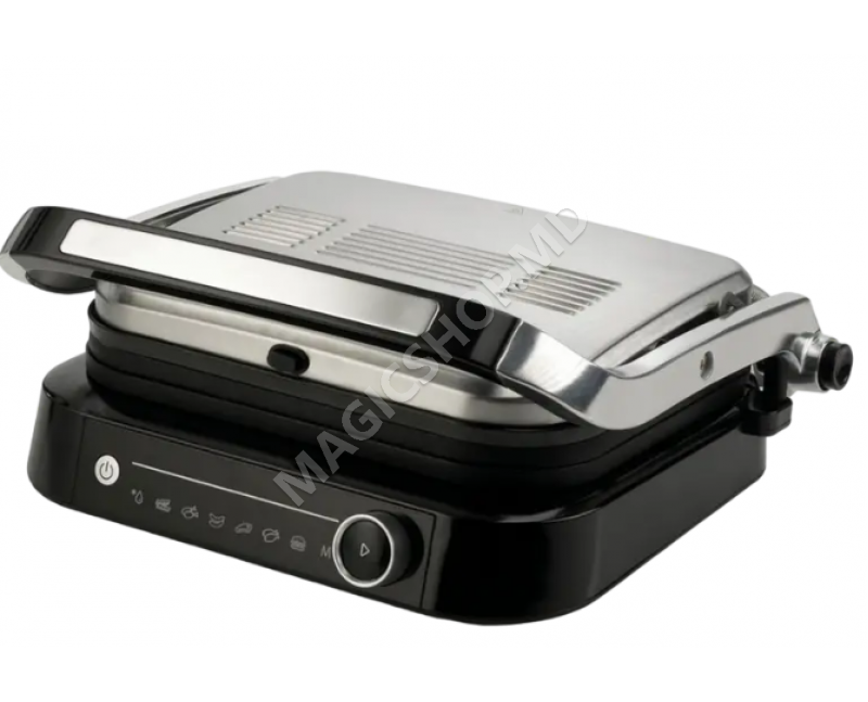 Grătar electric Gorenje GCG2100S, 2100W, Oțel inoxidabil